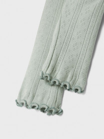 NAME IT Leggings Silke Aqua Gray